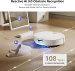 roborock Qrevo CurvX Robot Vacuum and Mop - 22,000Pa Suction with Auto Hot Water Mop Washing & AdaptiLift Chassis - Qrevo Curv X - Image 5