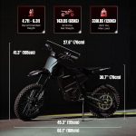 Yozma IN10 Pro Electric Dirt Bike - 5500W Peak Motor with 60V 27Ah Battery & 50 MPH Top Speed - IN10 Pro - Image 8