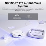 NARWAL Freo 20 Robot Vacuum and Mop - 31,000Pa Suction with FlowWash Mopping & Auto Mop Washing - YJCC040 (White) - Image 6