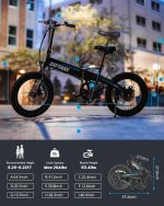 Gotrax R1 Folding Electric Bike - 20" with 500W Peak Motor & 40 Mile Range - R1 White - Image 9