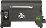 Pit Boss 150 Battery Powered Wood Pellet Grill & Smoker - 256 Sq In with Flame Broiler & 15-Hour Runtime - 10798