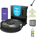 Shark Matrix Plus 2-in-1 Robot Vacuum & Mop - Sonic Mopping with HEPA Self-Empty Base & 60-Day Capacity - AV2610WA