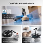 roborock Saros Z70 Robot Vacuum and Mop - 22,000Pa Suction with OmniGrip Mechanical Arm & StarSight Navigation - Saros Z70 (Silver) - Image 3