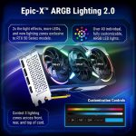 PNY NVIDIA GeForce RTX 5070 Ti Epic-X RGB OC Triple-Fan Graphics Card - 16GB GDDR7 with Vapor Chamber Cooling - VCG5070T16TFXXPB1-O - Image 3