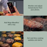 Ninja FlexFlame ProConnect Grill & Smoker - 5-in-1 Smart Cooking System with App Control & 600°F Precision - PG305 - Image 6