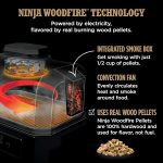 Ninja Woodfire ProConnect Premium XL 7-in-1 Outdoor Grill & Smoker - App Enabled with Woodfire Technology & Built-In Thermometer - OG951BL1 - Image 7
