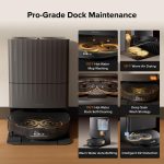 Roborock Qrevo Edge 2 Robot Vacuum and Mop - 25,000Pa HyperForce Suction with 3.14" Ultra-Slim Design & FlexiArm Edge Cleaning - Qrevo Edge 2 (Black) - Image 9