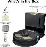Shark Matrix Plus 2-in-1 Robot Vacuum & Mop - Sonic Mopping with HEPA Self-Empty Base & 60-Day Capacity - AV2610WA - Image 11