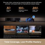Dreame X60 Ultra Robot Vacuum and Mop - 35,000Pa Suction with 3.13" Ultra-Thin Design & 10-in-1 Dock - RLX92DE (Black) - Image 2