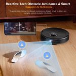 roborock Qrevo S5V Robot Vacuum and Mop - 12,000Pa HyperForce Suction with FlexiArm Edge Mopping & Auto Mop Washing - RRW0PEP - Image 7