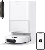 dreame L40s Ultra CE Robot Vacuum and Mop - 13,000Pa Vormax Suction with Auto-Empty PowerDock & TriCut Brush - RLD52SE