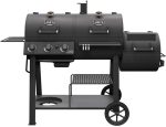 Oklahoma Joe's Canyon Combo Dual Fuel Smoker & Grill - 3-Burner Propane Gas & Charcoal with 1031 sq. in. Cooking Area - 24203004
