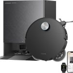 Dreame X60 Ultra Robot Vacuum and Mop - 35,000Pa Suction with 3.13" Ultra-Thin Design & 10-in-1 Dock - RLX92DE (Black)