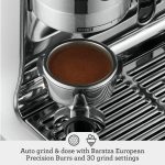 Breville Barista Pro Espresso Machine - Built-in Grinder with ThermoJet Heating & LCD Display - BES878BSS1BUS1 - Image 4