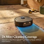 Bissell FlexClean Robot Vacuum & Mop - 6,000Pa Suction with NeverTangle Brush Roll & Self-Empty Base - 4270 (Black) - Image 4