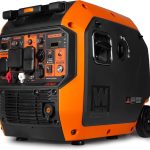 WEN DF680iX Dual Fuel Inverter Generator - 6800W Peak with CO Watchdog & Electric Start - DF680iX