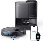 eufy E25 Robot Vacuum and Mop Combo - 20,000 Pa with HydroJet Roller Mop & All-in-One Station - T2353112