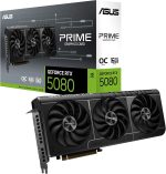 ASUS Prime GeForce RTX 5080 OC Edition Graphics Card - 16GB GDDR7 with SFF-Ready Design, Vapor Chamber & Axial-Tech Fans - PRIME-RTX5080-O16G