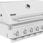 SPIRE 36" Built-in 6 Burner Dual Fuel Grill - All 304 Stainless Steel Body with 904 Sq In Cooking Area & Rear Burner - 740-0781P