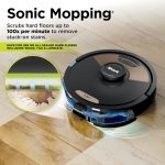 Shark Matrix Plus 2-in-1 Robot Vacuum & Mop - Sonic Mopping with HEPA 60-Day Self-Empty Base & CleanEdge - AV2613WA - Image 4