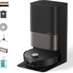 Dreame X50 Ultra Robot Vacuum and Mop - 20,000Pa Vormax Suction with 2.36in Obstacle Crossing & Self-Cleaning Base - RLX85CE (Black)