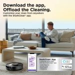 Shark PowerDetect ThermaCharged NeverTouch Pro Robot Vacuum & Mop - Heated Mop Cleaning Base with 185°F Wash & 175°F Dry - RV2920XE (Black) - Image 11