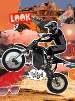 Ligood Nova Mini Electric Dirt Bike - 3500W Peak Motor with 48V 23Ah Battery & 46 MPH - Nova Mini - Image 2