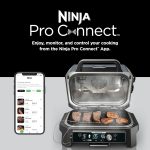 Ninja Woodfire ProConnect Premium XL 7-in-1 Outdoor Grill & Smoker - App Enabled with Woodfire Technology & 2 Built-In Thermometers - OG951 - Image 6