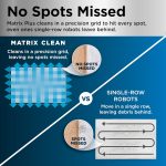 Shark Matrix Plus 2-in-1 Robot Vacuum & Mop - Sonic Mopping with HEPA Self-Empty Base & 60-Day Capacity - AV2610WA - Image 4