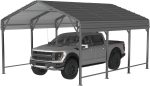 AirWire 20x40 FT Heavy Duty Metal Carport Shelter - Reinforced Steel Garage for Truck, Boat, Tractor & Outdoor Events - Image 8
