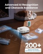 eufy E25 Robot Vacuum and Mop Combo - 20,000 Pa with HydroJet Roller Mop & All-in-One Station - T2353 - Image 9