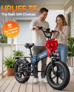 URLIFE T5 Folding Electric Bike - 1500W Peak Motor with 48V 13Ah Battery & 60-80 Mile Range - T5 - Image 9