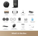 Dreame L60 Ultra PE Robot Vacuum and Mop - 30000Pa Suction with ThermoHub Self-Cleaning & 220+ Object Recognition - RLL88HE - Image 9