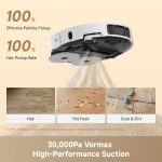 Dreame L60 Ultra FE Robot Vacuum and Mop - 30000Pa Suction with ThermoHub Self-Cleaning & TriCut Brush - RLL51SE (White) - Image 3