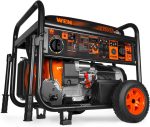 WEN TF-1450X Tri-Fuel Generator - 14,500W Gas/12,500W Propane/10,500W NG with Electric Start & CO Watchdog - TF-1450X