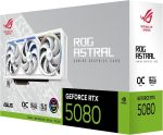 ASUS ROG Astral GeForce RTX 5080 White OC Edition Graphics Card - 16GB GDDR7 with Quad-Fan Cooling & Patented Vapor Chamber - ROG-ASTRAL-RTX5080-O16G-WHITE - Image 19