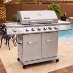 Royal Gourmet GA6402S 6-Burner Propane Gas Grill - 74,000 BTU with Side Burner & 835 Sq In Cooking Area - GA6402S - Image 2