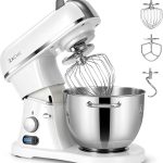 ZACME 8.4QT Commercial Stand Mixer - 800W with 11 Speeds, Tilt Head & NSF/ANSI 8-2023 Certified - Porcelain