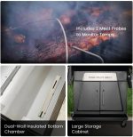 Z GRILLS 2026 Electric Pellet Smoker & Grill - 700 Sq In with PID 3.0 Precision Control, Dual Meat Probes & 28-Hour Hopper - VC-700D6 - Image 5