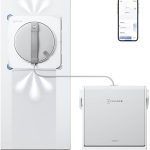 ECOVACS WINBOT W2S OMNI Window Cleaning Robot - 8000Pa Suction with TruEdge Scrubbing & 6-in-1 Station - WINBOT W2S OMNI