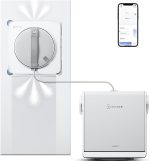 ECOVACS WINBOT W2S OMNI Window Cleaning Robot - 8000Pa Suction with TruEdge Scrubbing & 6-in-1 Station - WINBOT W2S OMNI