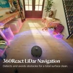 Bissell FlexClean FurForce Robot Vacuum & Mop - 2X Suction with NeverTangle Brush Roll & Self-Empty Base - 4072L (Black) - Image 5