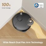 Dreame L60 Ultra FE Robot Vacuum and Mop - 30000Pa Suction with ThermoHub Self-Cleaning & TriCut Brush - RLL51SE (Black) - Image 6