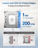 ECOVACS WINBOT W2S OMNI Window Cleaning Robot - 8000Pa Suction with TruEdge Scrubbing & 6-in-1 Station - WINBOT W2S OMNI - Image 3
