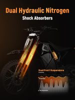 Ligood Nova Mini Electric Dirt Bike - 3500W Peak Motor with 48V 23Ah Battery & 46 MPH - Nova Mini - Image 7