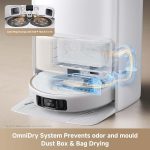 MOVA V50 Ultra Complete Robot Vacuum and Mop - 24,000Pa Suction with FlexiRise Navigation & Hot Water Mopping - General (White) - Image 7