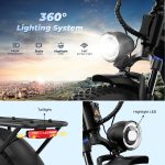 Aipas M1 Pro Electric Bike - 1800W Peak Motor with 48V 17.5Ah Battery & 85 Mile Range - M1 Pro - Image 7