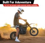 Yozma IN10 Electric Dirt Bike - 2600W Peak Motor with 48V 23Ah Battery & 40 MPH Top Speed - IN10 - Image 3