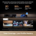 Dreame X60 Max Ultra Complete Robot Vacuum and Mop - 35,000Pa Suction with 3.13" Ultra-Thin Design & 10-in-1 Dock - RLX87DE - Image 2