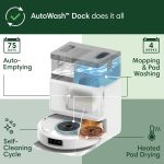 iRobot Roomba Plus 505 Combo Robot Vacuum & Mop with AutoWash Dock - Extending Spinning Mop Pads, Self-Emptying & Heated Drying - N185220 - Image 9